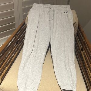Light Gray Women's Drawstring Joggers - Casual Everyday Comfort